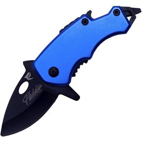 Shadow Cutlery SH2020BL-BRK Lil Sharky Framelock, Blue