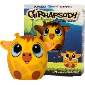 My Audio Pet Mini Bluetooth Animal Wireless Speaker for Kids of All Ages - True Wireless Stereo – Pair with Another TWS Pet for Powerful Rich Room-Filling Sound (Girhapsody-Giraffe)