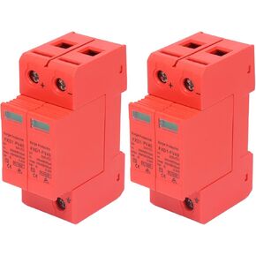 2pcs 2P Protective Devices 40KA DC Photovoltaic Arrester with Remote (DC 500V)