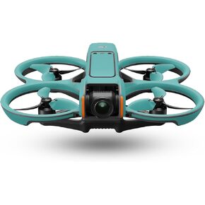 Drone Skin Compatible with DJI Avata 2 (2024) - Solid Turquoise - Premium 3M Vinyl Protective Wrap Decal Cover - Easy to Apply | Crafted in The USA by MightySkins