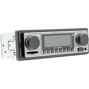 Car Radio Bluetooth Single DIN Car Stereo MP3 Player USB/FM/SD/AUX Audio Radio Receiver with Wireless Remote Control