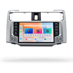 Dasaita 8GB+256GB Radio Upgrade for Toyota 4Runner 2010-2023, 9 Inch QLED Touchscreen, Wireless CarPlay & Android Auto, Built-in 4G Cellular, Optical Amplifier, Android 13