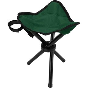 Camping Tripod Stool, Portable Foldable Lightweight Camping Tripod Seat for Hiking Hunting Walking Fishing Travel
