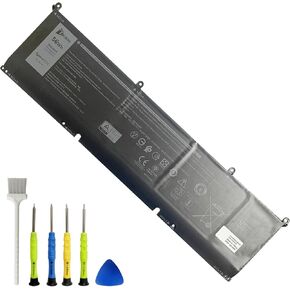 8FCTC 56Wh Battery Replacement for Dell Alienware M17 R4 R3 M15 R4 R3 Vostro 7620 7510 Precision 5570 5560 5550 Inspiron 5620 7610 7510 XPS 15 9520 9500 9510 G15 5510 5520 Series 11.4V 4650mAh