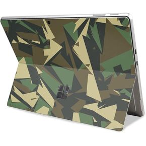 Tablet Skin Compatible with Microsoft Surface Pro 11 (2024) - Polygonal Camo - Premium 3M Vinyl Protective Wrap Decal Cover - Easy to Apply | Crafted in The USA by MightySkins