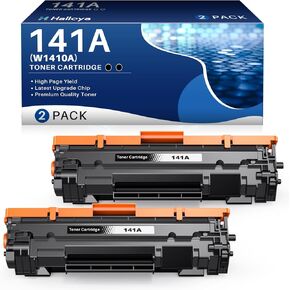 141A Black Toner Cartridge Replacement for 141A 141X W1410A W1410X Compatiable with M110W MFP M139W M140W Printer(2 Black)