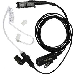 abcGoodefg 2-Wire Covert Acoustic Surveillance Earpiece Kit Compatiable with Motorola 2 Two Way Radio XPR3300 XPR3500 XIR P6620 XIR P6600 DP2400 DP2600 E8600 E8608 MotoTRBO