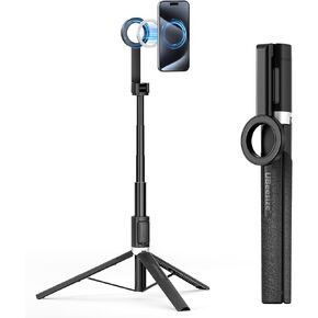 72" Magnetic Selfie Stick Tripod-Black