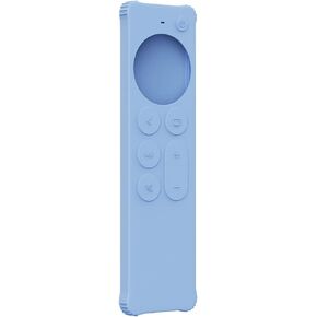 Awinner Protection Case متوافق مع 2021 Apple TV Siri Remote (الجيل الثاني) - خفيفة الوزن [مضاد للانزلاق] تغطية السيليكون المتوافقة مع 2021 Apple TV 4K و Apple TV HD (الأزرق) in Kuwait