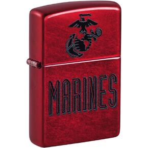 Zippo U.S. Marine Corps Candy Apple Pocket Lighter