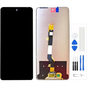 LCD Screen for Tec-no Pova 5 Pro LH8n Replacement LCD Display Touch Digitizer Assembly (Black)