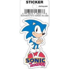 Ata-Boy Sonic The Hedgehog Arms Crossed Die Cut 3" Vinyl Sticker