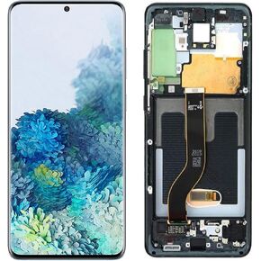 TFT Display Replacement Compatible with for Samsung Galaxy S20 Plus G985F G985F/DS G986F G986F/DS G986U G986B G986W (with Frame) LCD Display Touch Screen Digitizer Assembly with Repair Tools-6.7inch