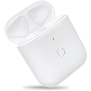 Compatible for AirPods 1 and 2 Gen Wireless Airpod Charging Case, Airpod Case Replacement Charger Pairing&Sync Button(No Earbuds)