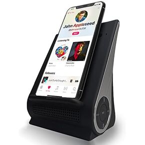 DockAll Mini D101B - 10 Watt Fast Wireless Charging Docking Station and 8 Watt HiFi Bluetooth Speaker