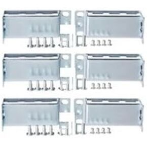 19" Rack Mount Kit Compatible/Replacement for Cisco Catalyst 3560-C and 2960-C RCKMNT-19-CMPCT= (6-Pack)