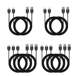 USB Type C Cable, 10 Pack 3FT USB 2.0 Cables Black