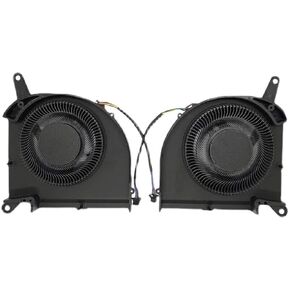 VVIEER New Laptop CPU GPU Cooling Fan for Gigabyte AERO15 OLED 17 RP77 RP75W RP75 RP77XA, PLB07010S12HH