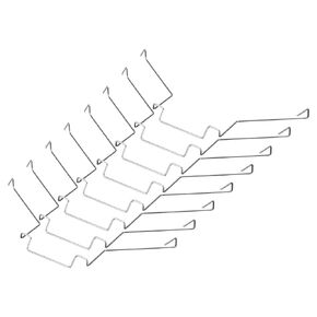 MECCANIXITY 8pcs CPU Heatsink Fan Buckles, 11CM Wire Buckle Upper Hook Type Fixing Clips PC Mainboard CPU Radiator for Computer Cooling Accessories