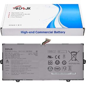 AA-PBRN4ZU Laptop Battery for Samsung Galaxy Book Flex 930QCG 930QCJ 930XCJ NP930QCG NP930QCG-K01 950QCG 950QCG-X01 950QCG-X03 950QCJ 950XCJ NP950QCG NP950QCG-X01 NP950QCG-K01US Series 15.4V 66.9Wh