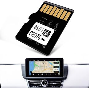 86271-0E076 Navigation SD Card Compatible with Toyota Update 2024 4Runner Avalon Camry RAV4 Tacoma Highlander Micro GPS Map for USA/CAN