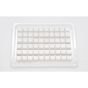 Ducky White Blank 132 Key MDA Profile PBT Keycap Set