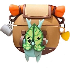 for AirPods 4th Generation Case [2024], for Airpods 4 Cute Cartoon Silicone Earbuds Case with Keychain for Boys Girls