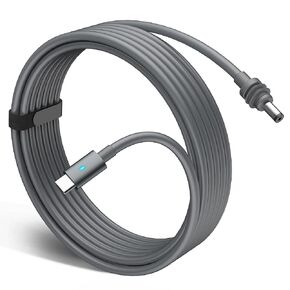 USB C to DC Cable for Starlink Mini, 10FT Waterproof USB Type C to DC Power Cable for Starlink Mini Work with 100W+ Power Bank and PD Charger ETL/UL Listed (3m)