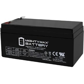 Mighty Max Battery 12V 3.4AH Compatible Battery for APC ES BE350G BE350T BE350U RBC35