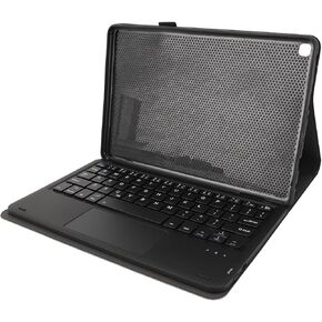 Case with Keyboard for Fire HD 10 10 Plus 2021 2023 10.1 Inch, Tablet Cover with Detachable Keyboard, Keyboard with Touchpad, 100° 110° 120° Adjustable Viewing Angle