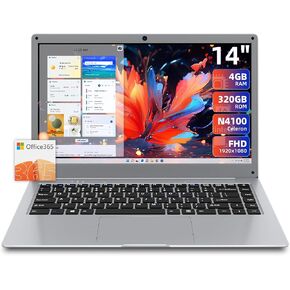محول الكمبيوتر المحمول Jumper 14 بوصة ، تخزين ذاكرة الوصول العشوائي 4GB 320GB ، Office 365 سنة واحدة ، كمبيوتر محمول مع CELERON N4100 CPU ، 2.4G+5G WiFi ، BT4.0 ، Gray. in Kuwait
