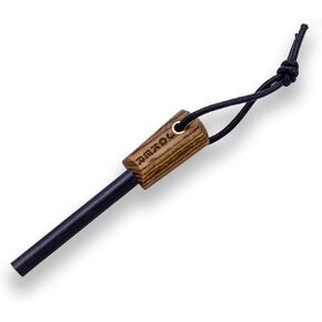 Joker Fire Starter PD08, Wooden Material of Bocote Wood, Tool for Fishing, Hunting, Camping and Hiking