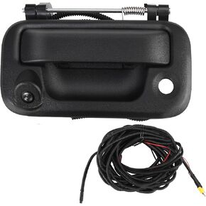 Rear View Tailgate Handle Backup Camera Replacement for Ford F150 F250 F350 F450 F550 Parking Assist Camera Replace # 8L3Z-9943400-AC 8L3Z9943400AC