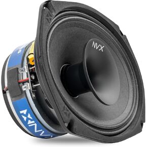 NVX® VPRO69H 6"x 9" Premium Loudspeaker, 400W Max, 200W RMS, 4-Ohm, 1.5" Voice Coil, Pro Audio Coaxial with Horn Tweeter, Easy to Install in Cars/Trucks/Doors (1-Speaker)
