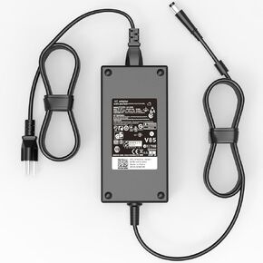 180W Dock Charger for Dell Thunderbolt Dock WD22TB4 WD22 WD19S WD15 UD22 WD19TB Docking Stition Business Monitor Dock K17A001 02D5CF OMT6V9 PR003D Power AC Adapter 7.4 * 5.0mm