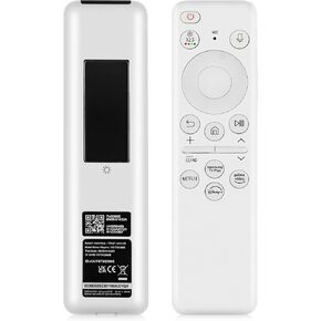 BN59-01432A Solar Voice Remote for Samsung Frame TV Remote Replacement with Bluetooth Solar Cell, Compatible with Samsung The Frame Neo QLED 8K HDR Ultra HD Smart TVs, VG-TM2360E Model