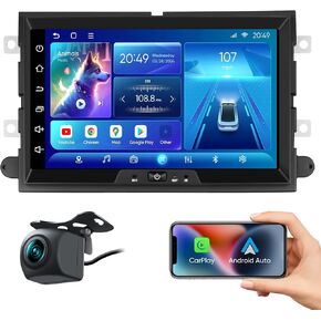 Stereo 8 بوصة Android Car Steroo for Ford F-150 (2004-2008) Focus Mustang Express Expression F250 F350 ، Carplay Wirroid Auto WiFi Bluetooth GPS Touchscreen Radiour Radio 3+32GB in Kuwait