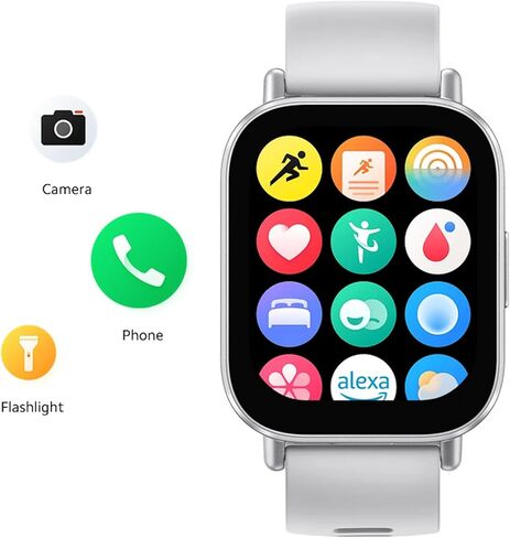 Xiaomi Redmi Watch 5 Lite Global 1.96 "AMOLED حتى 18 يومًا بطارية GNSS MIC Dual 150+ أوضاع تمرين 5ATM مستشعر معدل ضربات القلب (الذهب الفاتح) in Saudi Arabia