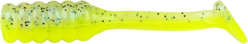 ضربة King Mr. Crappie (Mrctzslc-227) إغراء الصيد في سن المراهقة زيح ، اليرقة البلاستيكية الناعمة المدمجة ، جسم مضلع ، ذيل مجداف نحيلة ، 1/4 بوصة ، 15 عبوة ، Shine in Kuwait