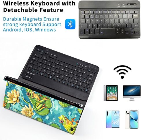 حالة لوحة المفاتيح لـ Amazon Fire HD 10 Tablet (الجيل الثالث عشر/الحادي عشر ، 2023/2021 إصدار) in Kuwait