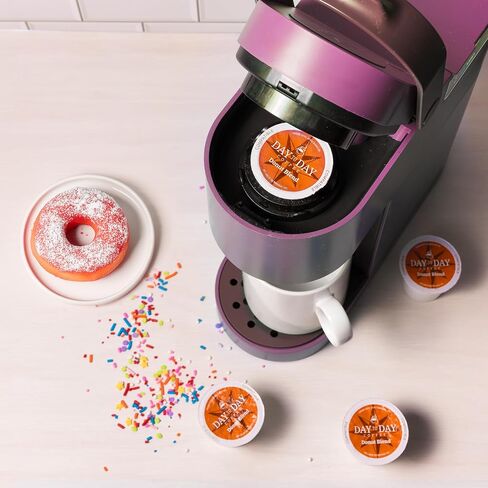 Day To Day 200-Count Donut Blend, Medium Roast Single Serve Coffee Pods for K-Cup Keurig Brewers in Saudi Arabia