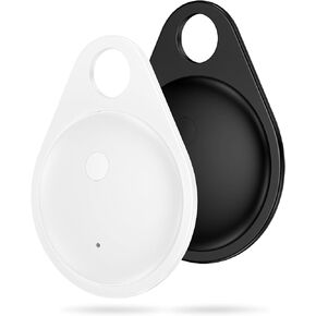 Apple Airtag 2 Pack, Air Tracker Tag Key Chain Finder Locator with Sound for Kids, Air Tags Pet Tracker for Cats, Dogs, Luggage Bluetooth Tracker Tags, Apple Air Suitcase Tracking Tags-Only for iOS