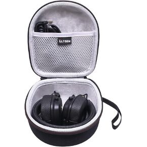 LTGEM Headphones Case Compatible with Marshall Major II / Major III / Major IV / Mid ANC Case - Travel Carrying Storage Protective Bag