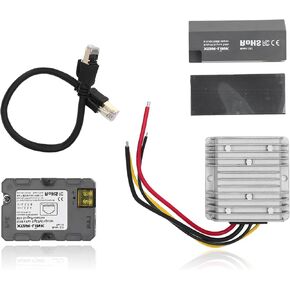 PoE Injector Kit for Starlink Dish V2 Internet Kit Satellite, Satellite Disk Cable Adapter to RJ45, DC Boost Converter 12V to 48V