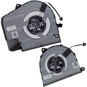 CPU & GPU Graphics Cooling Fan WMXW4 40RPX Replacement for Dell Inspiron 16 Plus 7630 with RTX 3050/4050