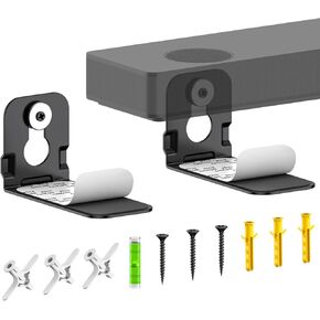 Soundbar Wall Mount for LG Soundbar Mount - Space Saving Soundbar Bracket for LG Sound Bar Mount SK1 SK5 SK6 SK8 SK4Y SK5Y SK6Y SP2 Soundbar Shelf for LG Soundbar Mounting Bracket Under TV or Above TV