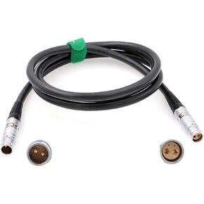 Power Cable for ARRI S360-C Sky Panel LED Lighting and Battery Box, 54V 30A 4 pin 2+2 Pin Male to 2+2 Pin Female 8M