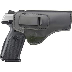 IWB Leather Holster for Inside Waistband Concealed Carry Fits: Ruger SR Series SR9/SR40/SR45(Full Size)