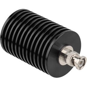 XRDS -RF 25W BNC Male Dummy Load - 50 Ohm Coaxial Resistor for RF Signal Termination and Calibration, Perfect for Testing Transmitters, Amplifiers, and Communication Equipment