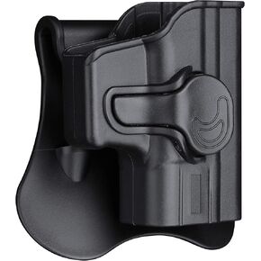 Springfield XD Subcompact Holsters, OWB Holster for Springfield Armory XD9 3" / Springfield XD40 3" - Index Finger Released | Adjustable Cant | Autolock | Outside Waistband | Lightweight -Right Handed